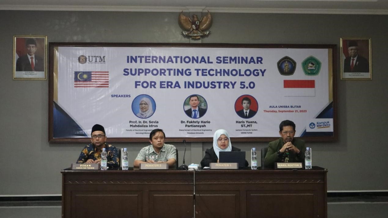 Dosen Sistem Komputer Menjadi Narasumber Seminar Internasional Supporting Technology For Era Industry 5.0
